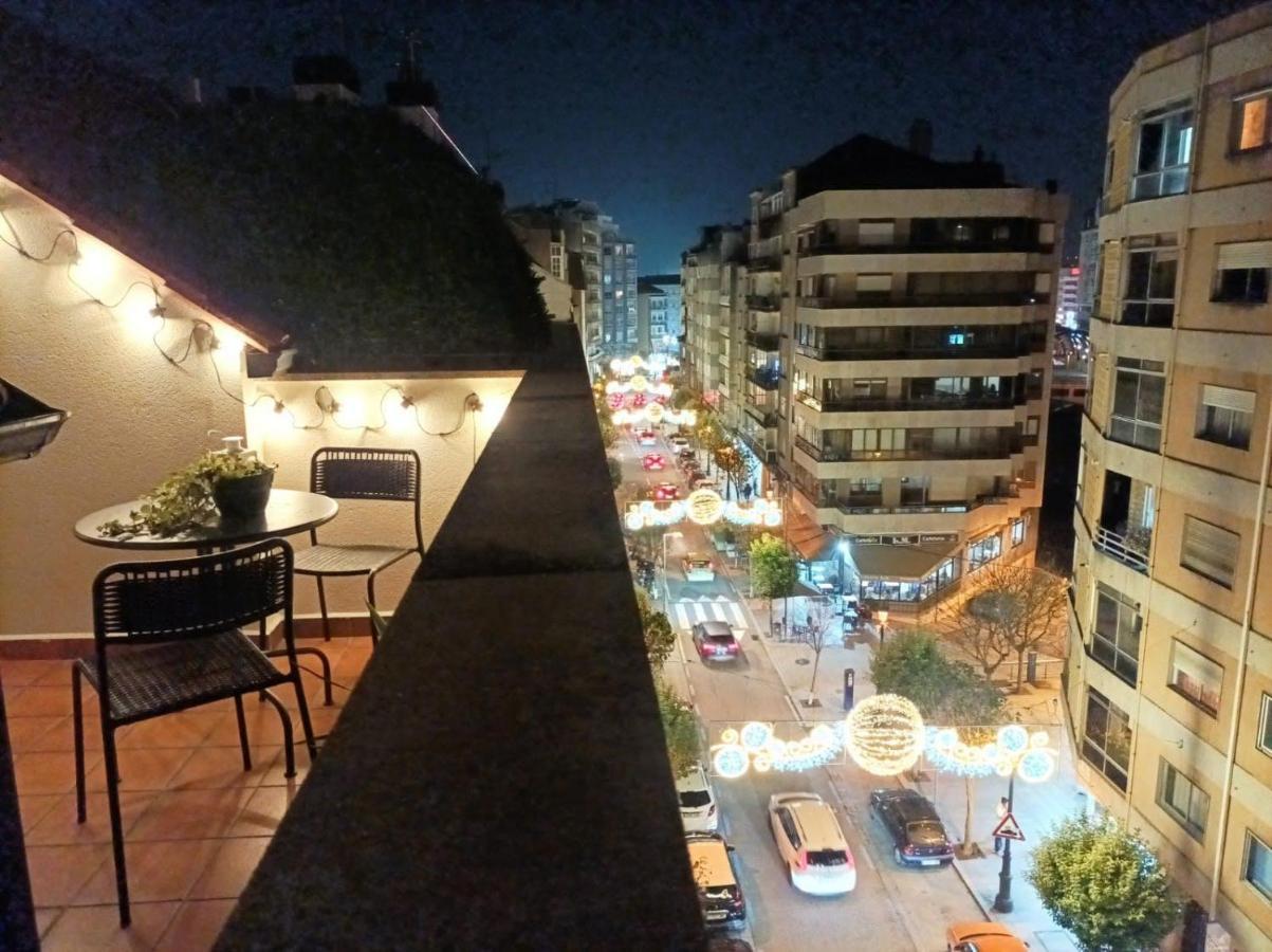 Apartamento con Terraza, Plaza América Vigo Exterior foto